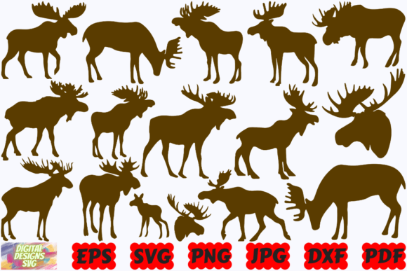Download Moose SVG | Forest Animal SVG | Animal - Svg Collection