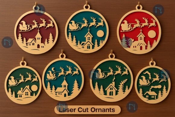 Download Santa Sleigh &amp; Reindeer SVG Bundle - Svg Collection