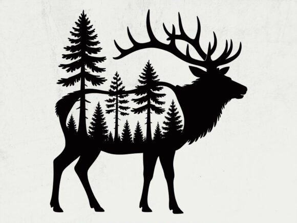 Download Elk SVG, Forest Animal Svg, Elk Head Svg - Svg Collection
