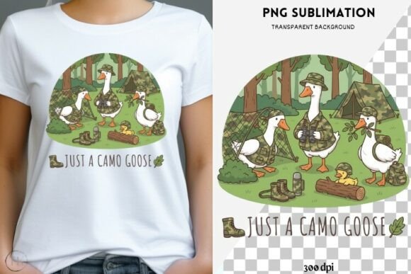 Download Camo Goose PNG | Camping Goose Clipart - Camping Collection