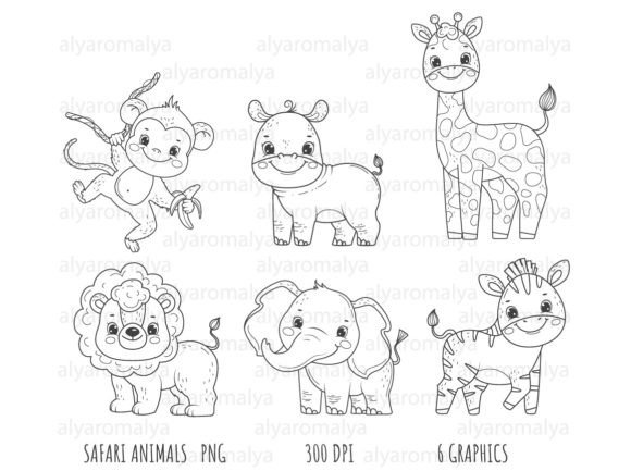Download Safari Animals PNG - Safari animals Collection