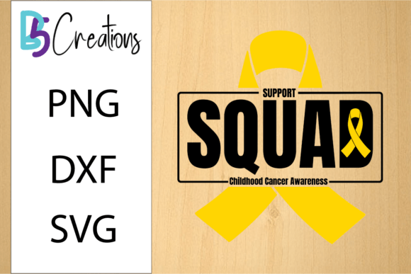 Download Childhood Cancer Support Squad SVG - Svg Collection
