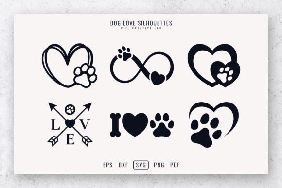 Download Dog SVG Paw Prints Pet Love Bundle - Svg Collection