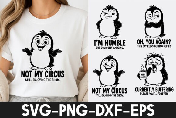Download Funny Penguin Quotes SVG | Cute Penguin - Svg Collection