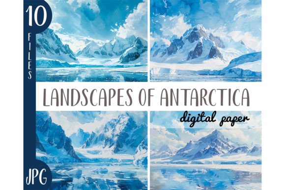 Download Watercolor Arctic, Antarctic Clipart JPG - Watercolor arctic Collection