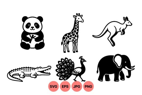 Download Cute Wildlife Animal SVG Clipart - Svg Collection