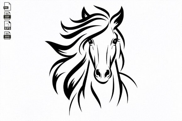 Download Horse SVG , Hand Drawn Horse Head , Farm - Svg Collection
