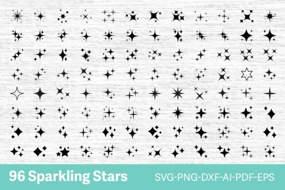 Download 96 Sparkling Stars Svg, Sparkle SVG - Svg Collection